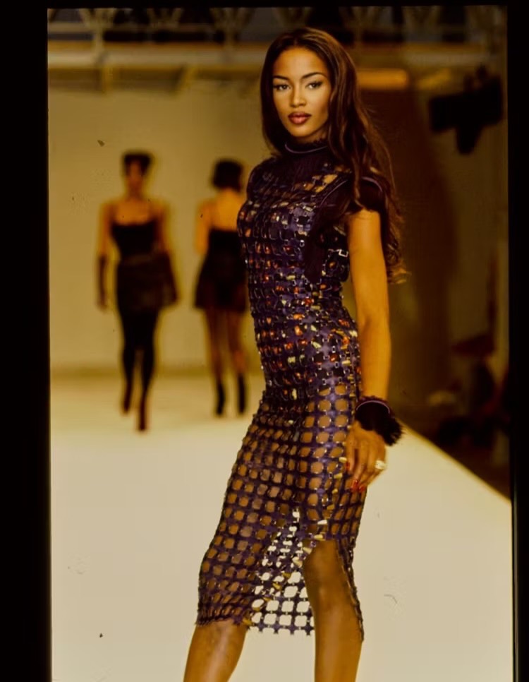 #TBTTo Papa #AZZEDINE ALAIA 🇹🇳 with love Naomi ❤️🕊️🙏🏾 (1)