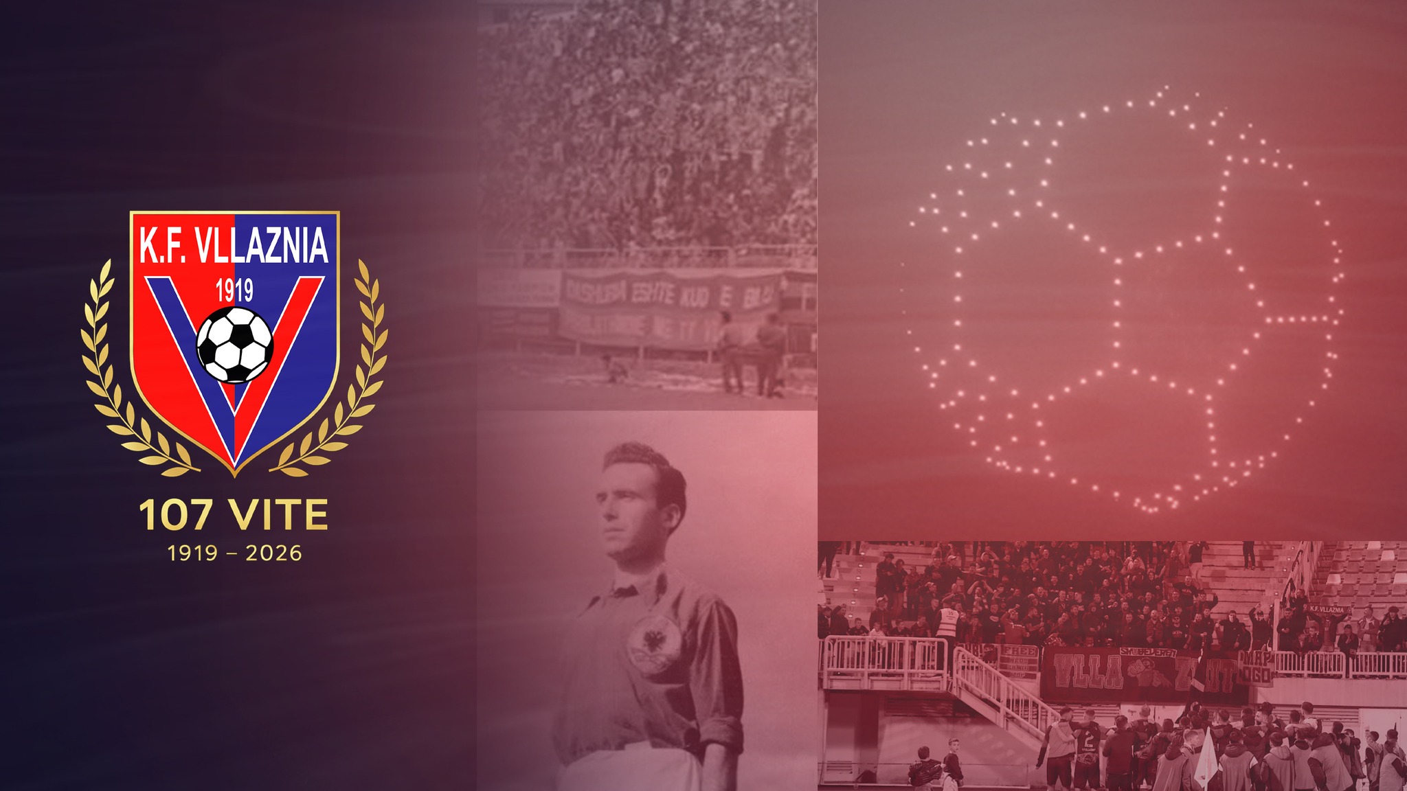 Vllaznia 107 vite