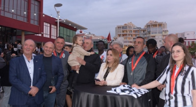pashk laska dhe kryebashkiakja cara ne feste