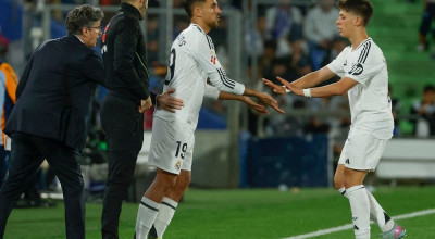 dani-ceballos--l--sustituye-a-arda-guler--r--en-el-getafe-real-madrid-de-primera-division-2024-25--efe-juanjo-martin