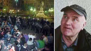 Mlladic protesta