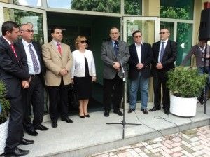 korce, inaugurimi i poliklinikes