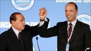Berlusconi dhe Angelino Alfano