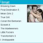Filmat