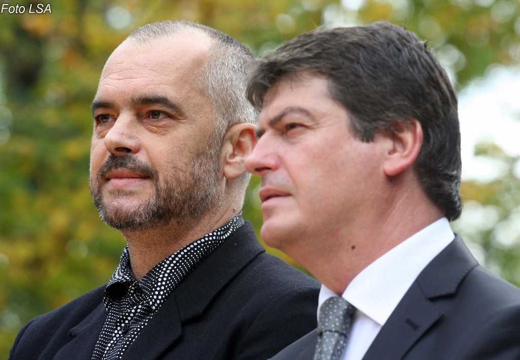 Edi Rama dhe Bamir Topi
