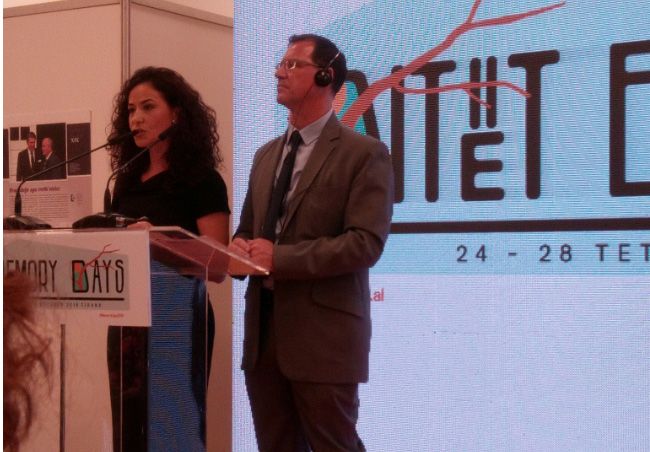 Gjatë hapjes së “Ditëve të Kujtesës”