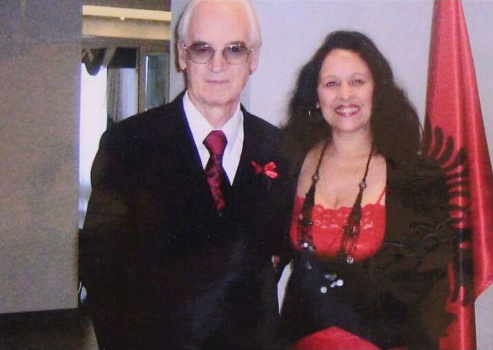 Teodor Laço me bashkëshorten Mirjana