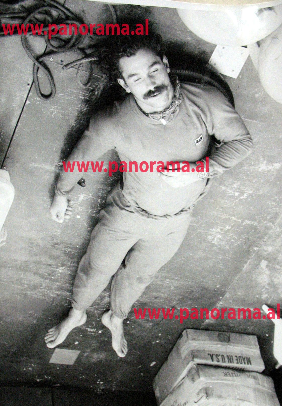 Gilberto Morreti, skafisti italian i vrarë
