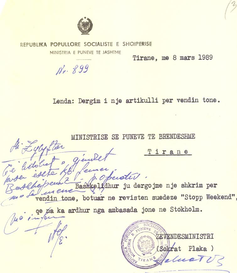 letra e 1988
