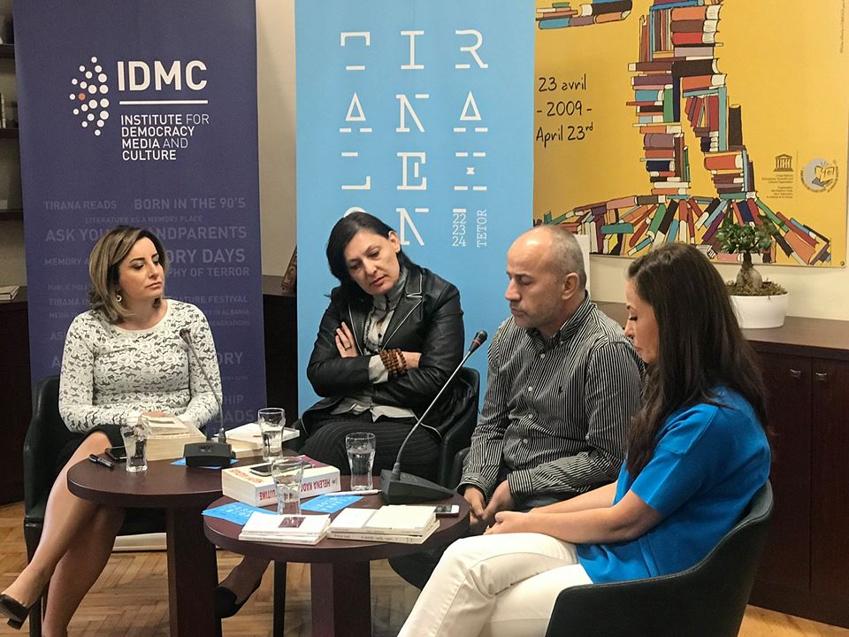 Nga “Kuarteti Letrar”, gjatë aktivitetit “Tirana lexon” 