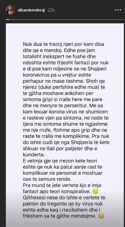 Albani dyshimet