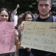 Protesta e maturanteve para ministrise se Arsimit (2)