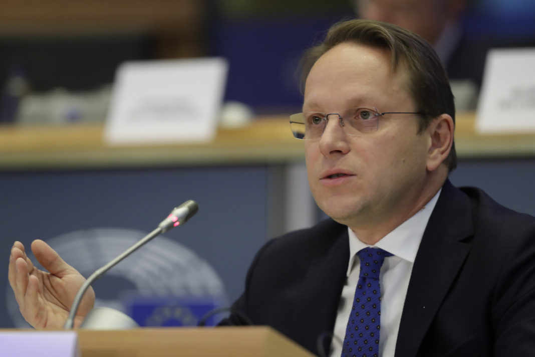 European Commissioner-designate in charge of neighborhood and enlargement policy Oliver Varhelyi