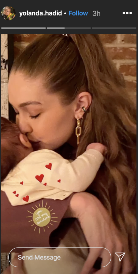 gigi hadid dhe vajza