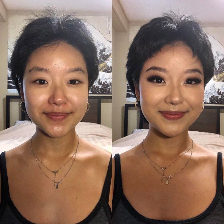 gruaja dhe make up-i (1)