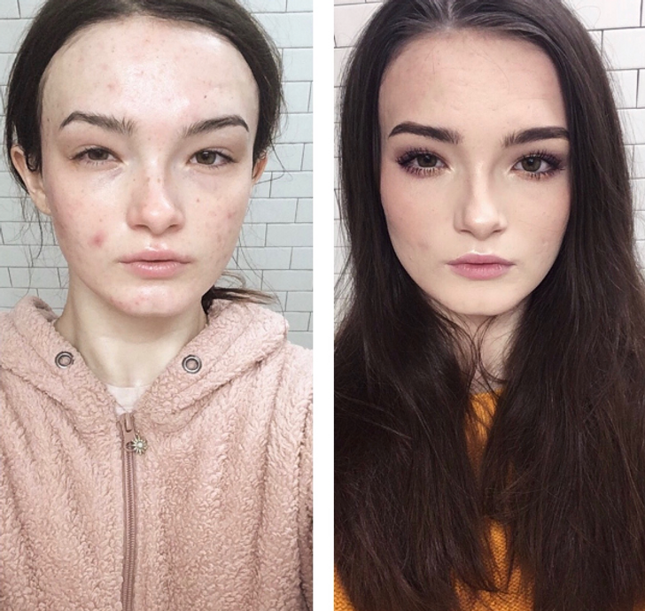 gruaja dhe make up-i (2)