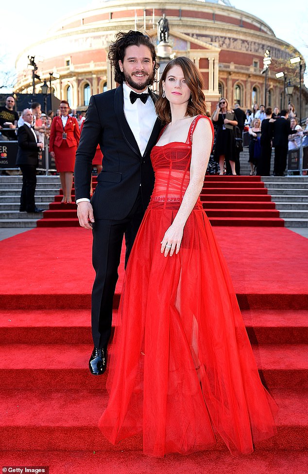 rose leslie, kit harington (1)