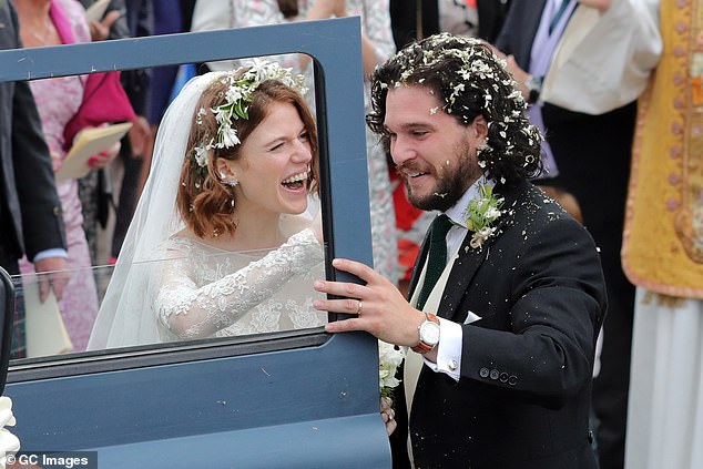 rose leslie, kit harington (2)