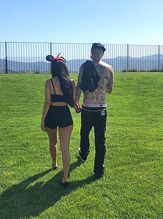 Kourtney Kardashian and Travis Barker Kourtney Kardashian/Instagram; https://www.instagram.com/p/CN6ICuFF83L/