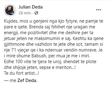 julian deda, zef deda (2d)