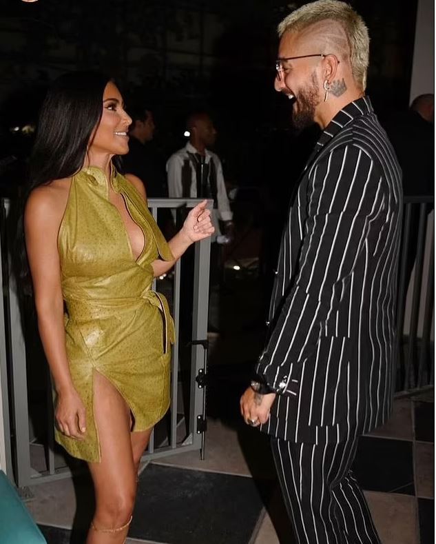 kim kardashian, maluma (1)