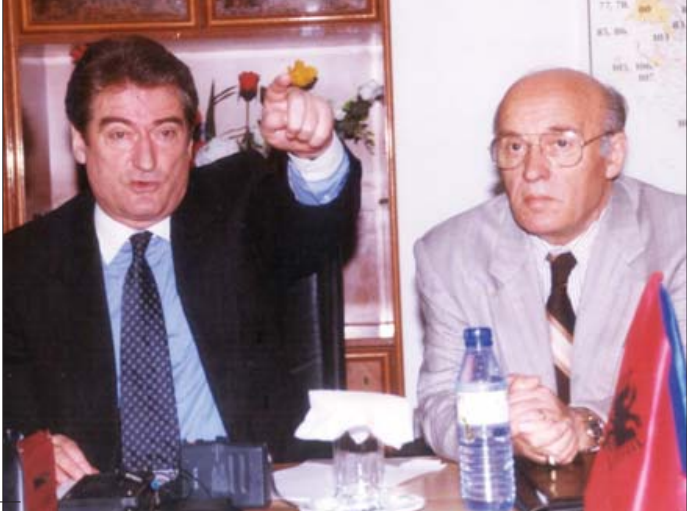 sali berisha dhe pjeter arbnori