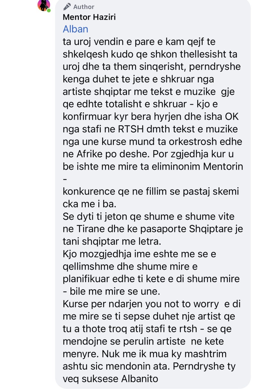 mentor haziri.