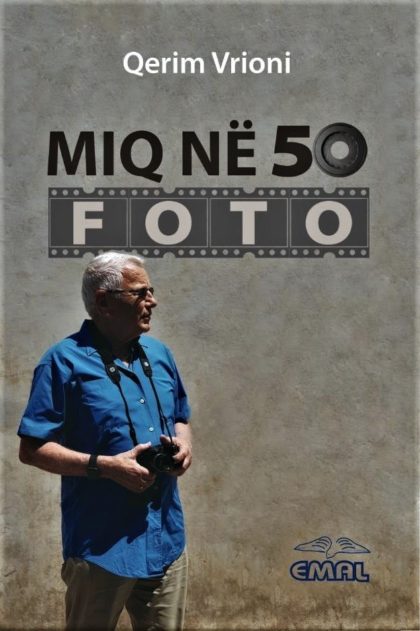 Kopertina e librit të Qerim Vrionit