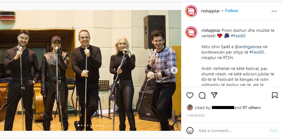 prezantuesit e festivalit ne rtsha