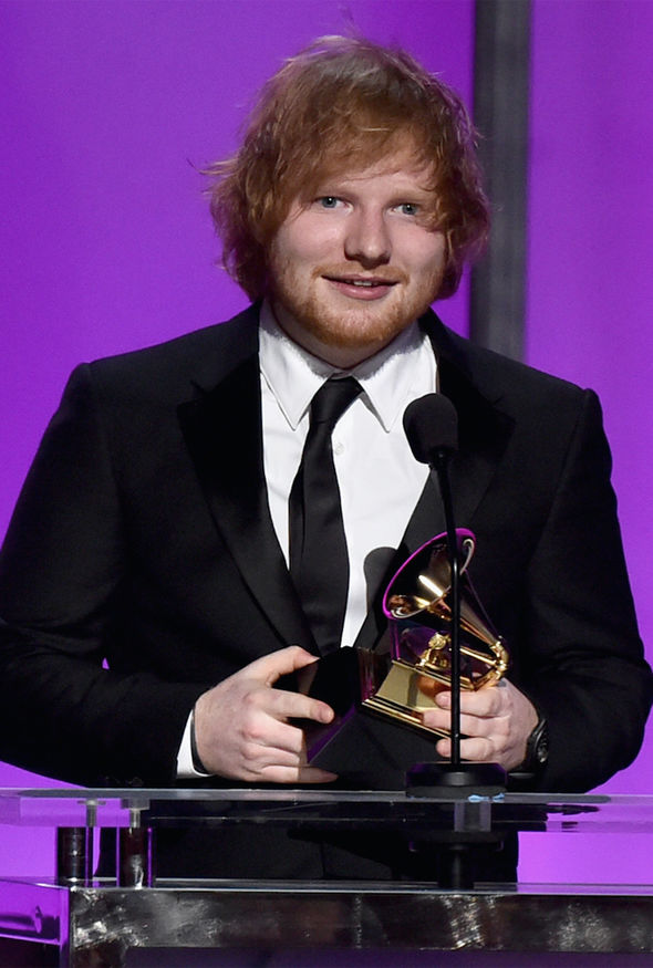sheeran-gramy