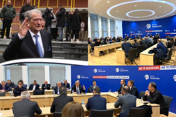 Sali Berisha mbledhja e Grupit te Pd-1