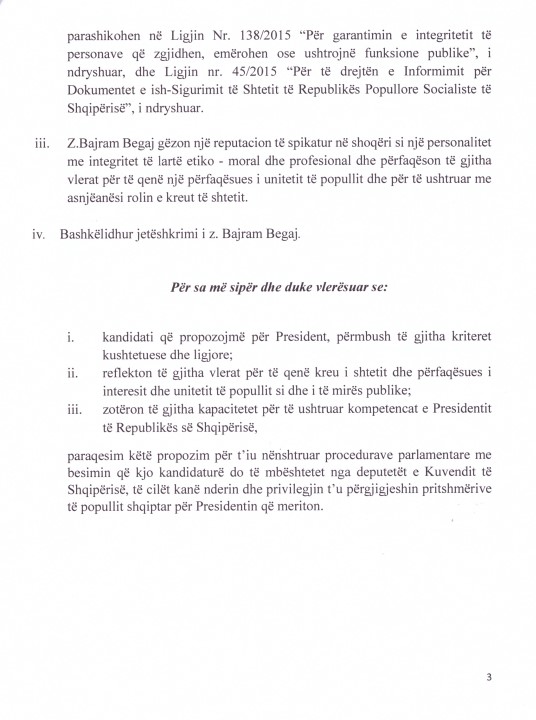 propozimi i PS per Presidentin 3