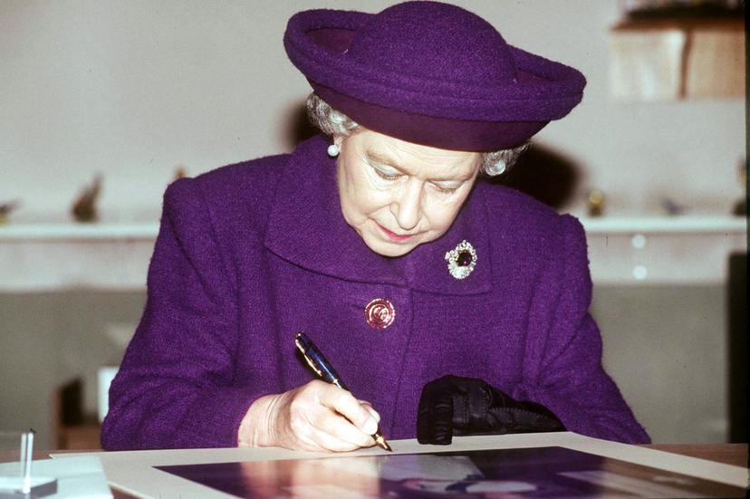 CROYDON, UNITED KINGDOM - FEBRUARY 16: The Queen In Croydon, Surrey (Photo by Tim Graham Photo Library via Getty Images)