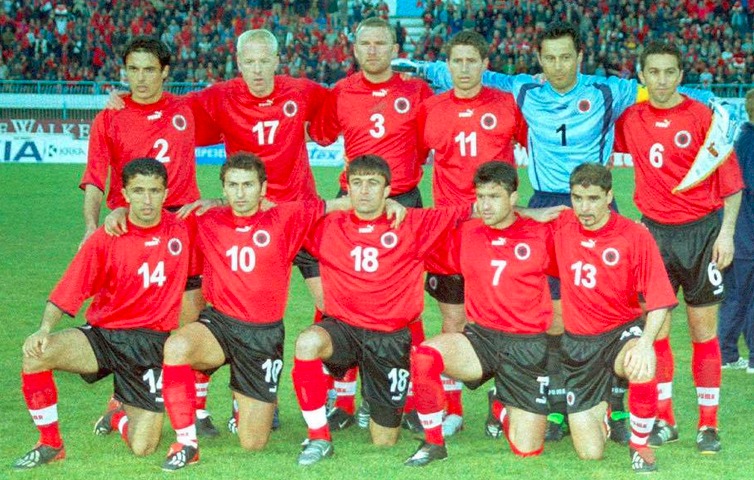 Foto Strakosha me Kombëtaren 