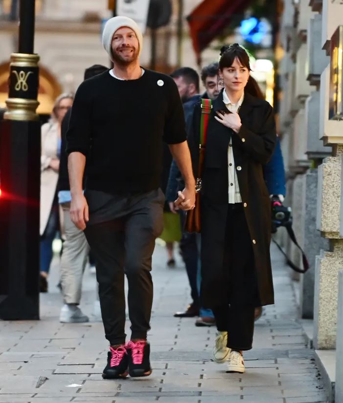 Chris Martin dhe Dakota Johnson