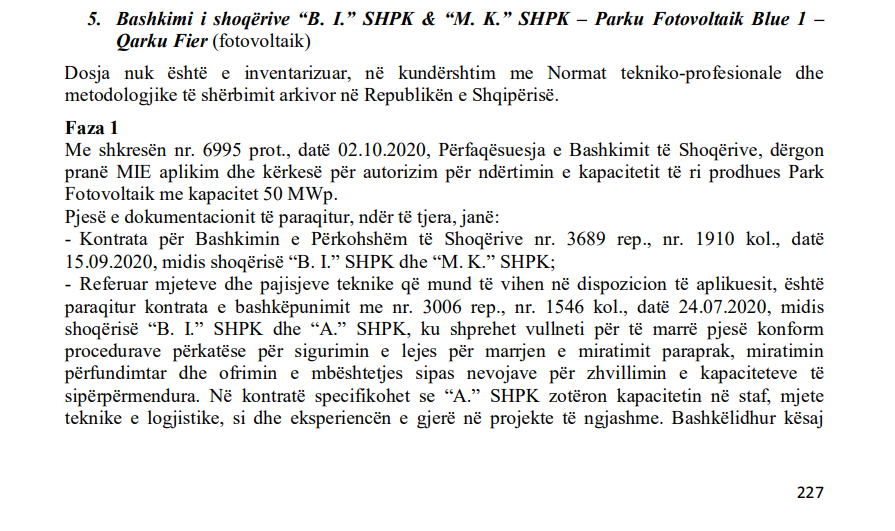 KOMPANITE LESKAJ DOSJA 1 PA INVENTAR