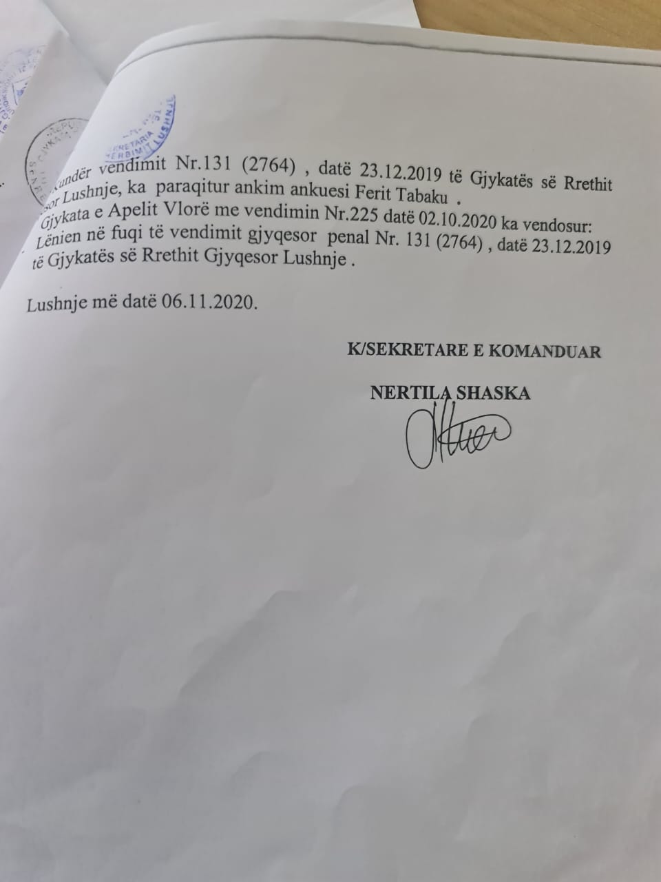 VENDIMI111