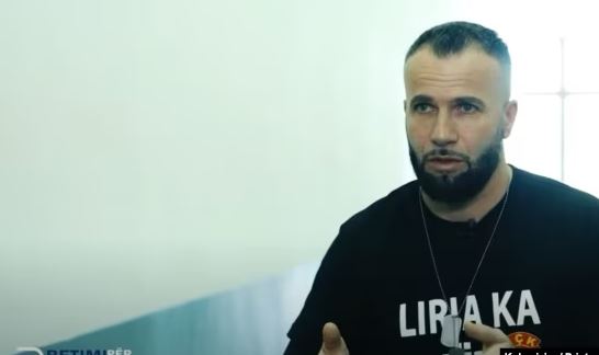 Faton Hajrizi në një intervistë për Betimin për Drejtësi, të transmetuar në Kohavision, gjatë kohës sa po vuante dënimin në Burgun e Dubravës më 04.05.2024