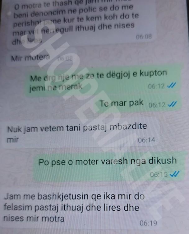 Kastriot Cenko Alba Cenko SMS 2