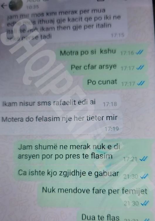 Kastriot Cenko Alba Cenko SMS 5