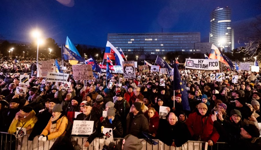 protesta sllovaki