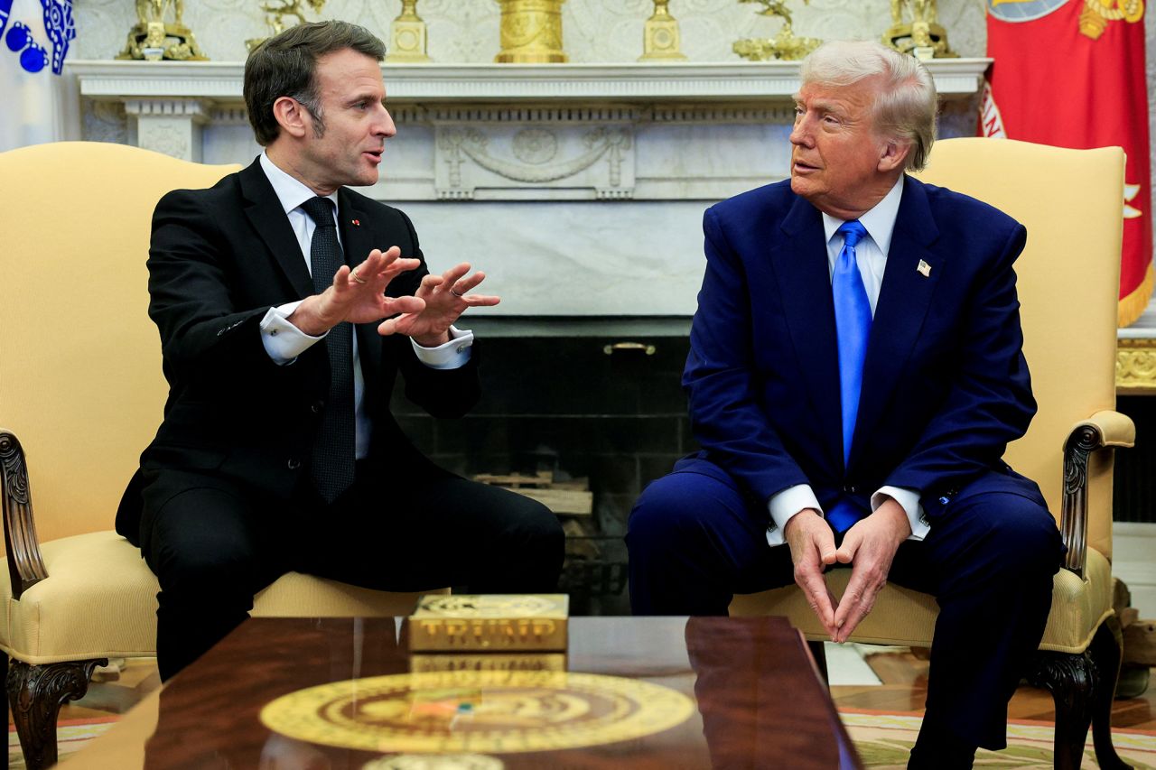 trump-macron