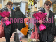 Fotot nga paparazzi/ Nora Malaj plot me qese dhe… lule! Jeta e ish-zv.ministres larg politikës