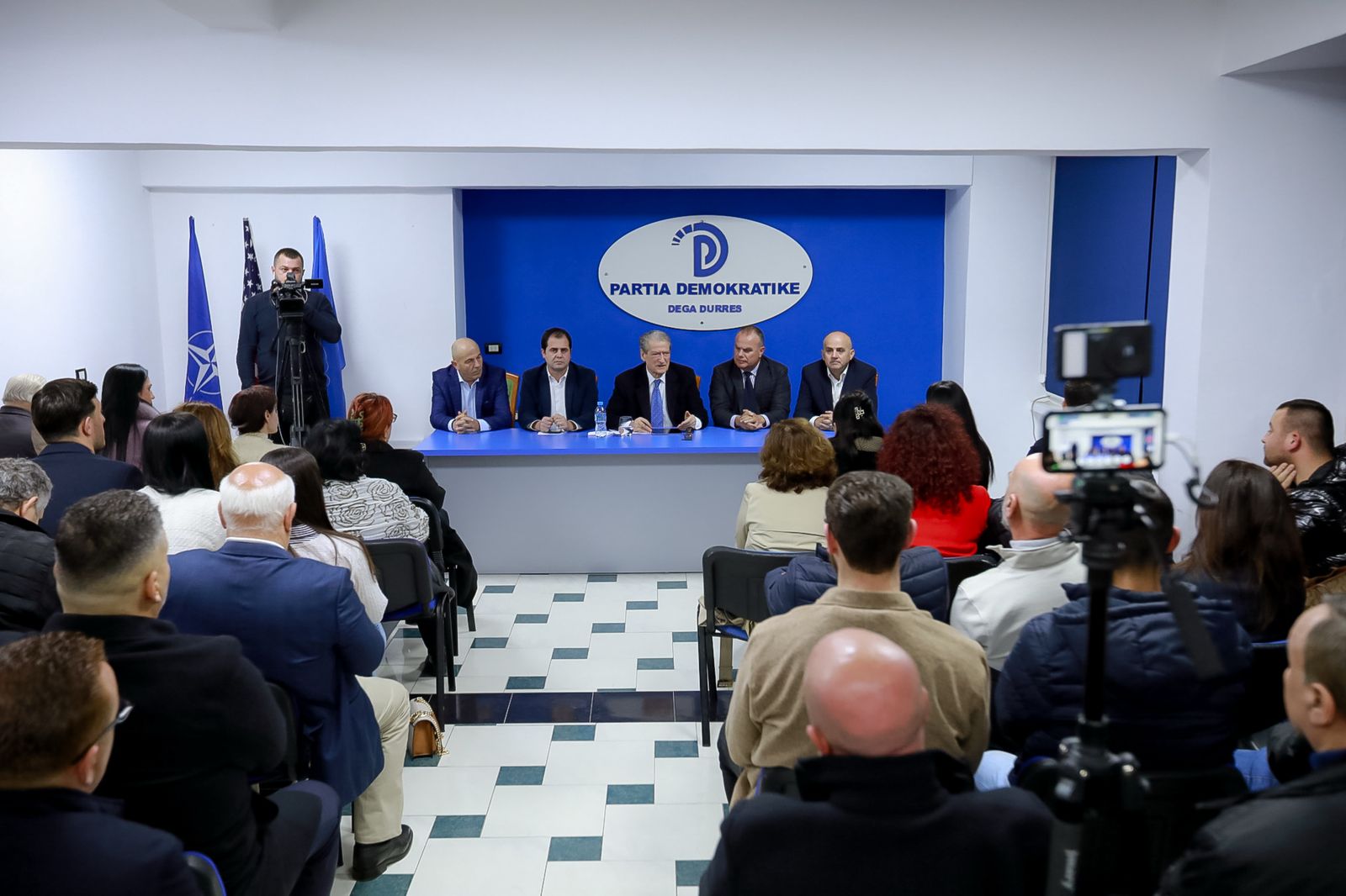 sali berisha Durres dega e pd durres