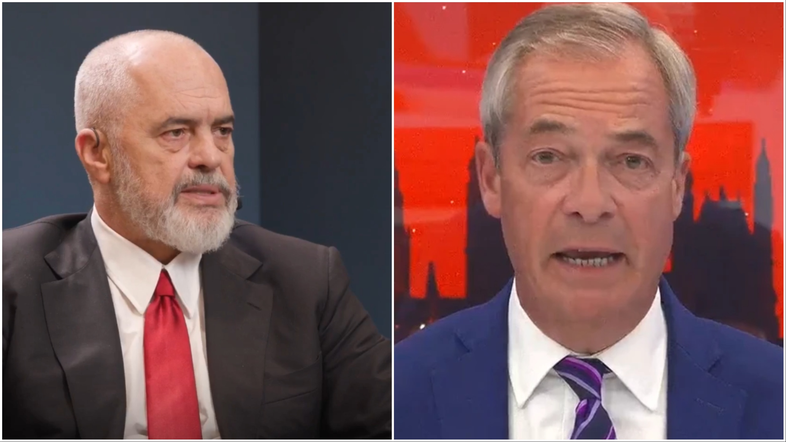 edi rama Nigel Farage