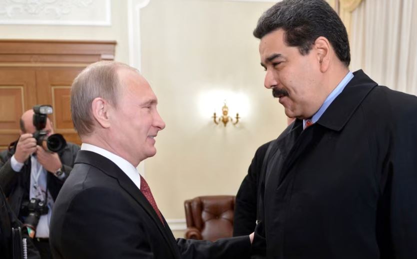 Vladimir Putin, dhe Nicolas Maduro