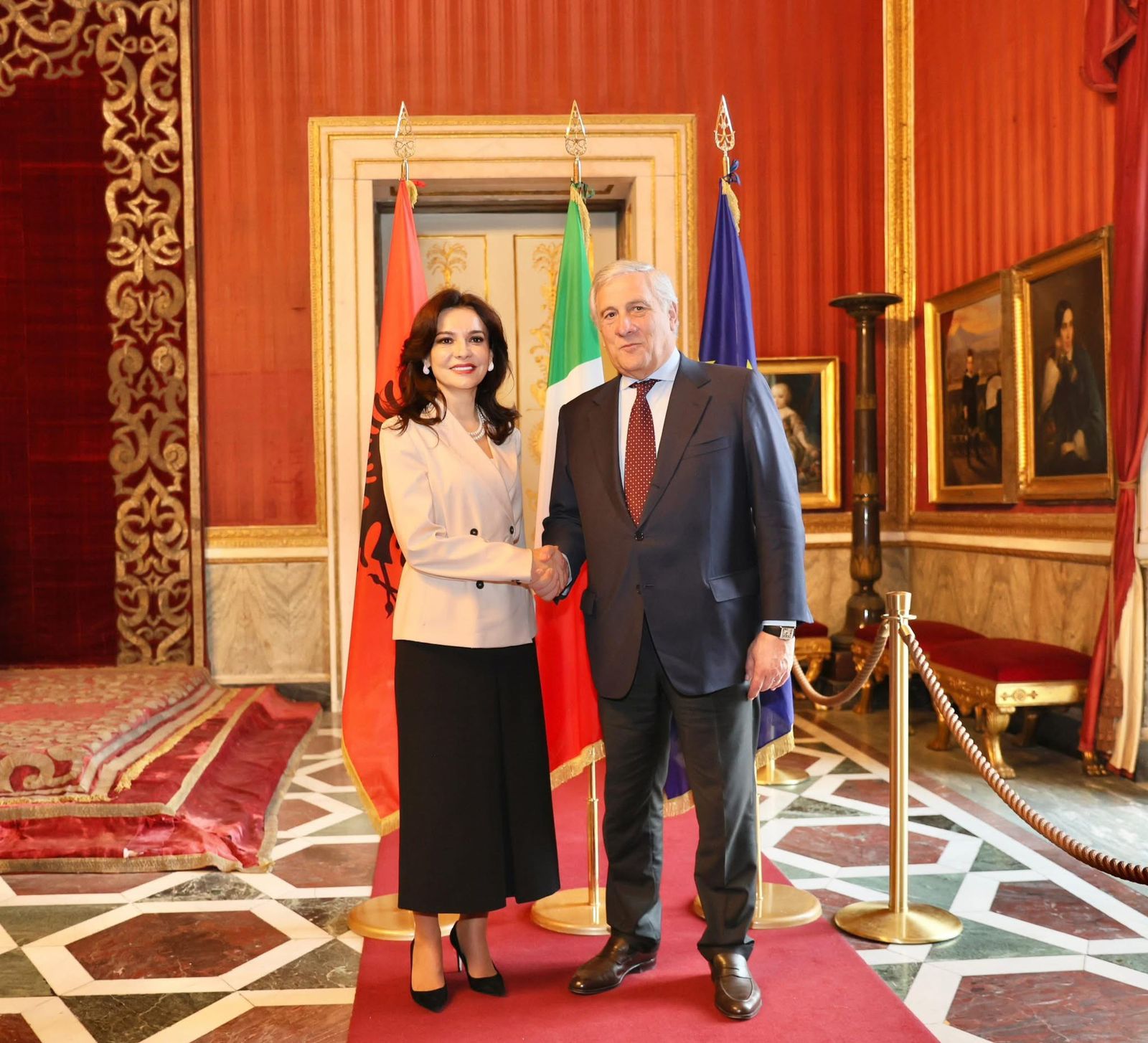 elisa spiropali antonio tajani