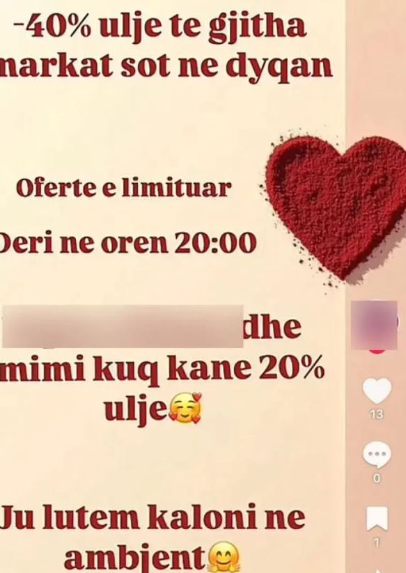 reklamat dyqane