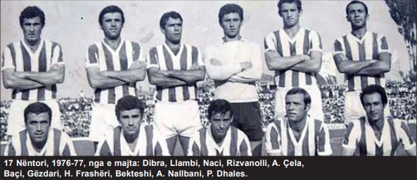17 Nëntori, 1976-77
