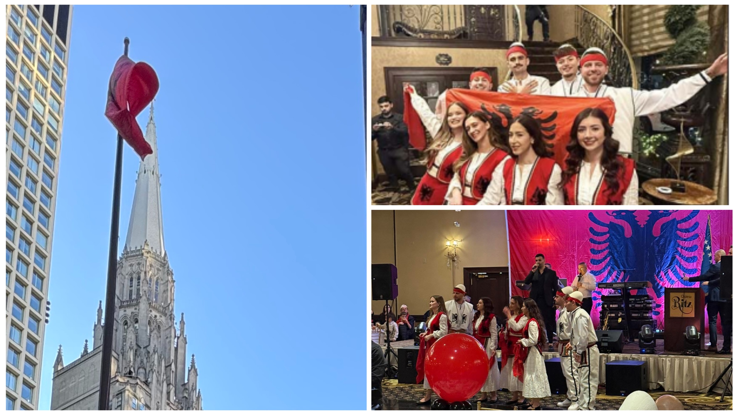 Festa e diasporës DownTown flamur shqiptar visar zhiti (4)